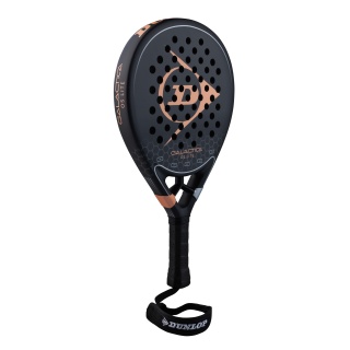 Dunlop Padelschläger Galactica OS Lite (Oversize) 350g/Rund/Turnier schwarz